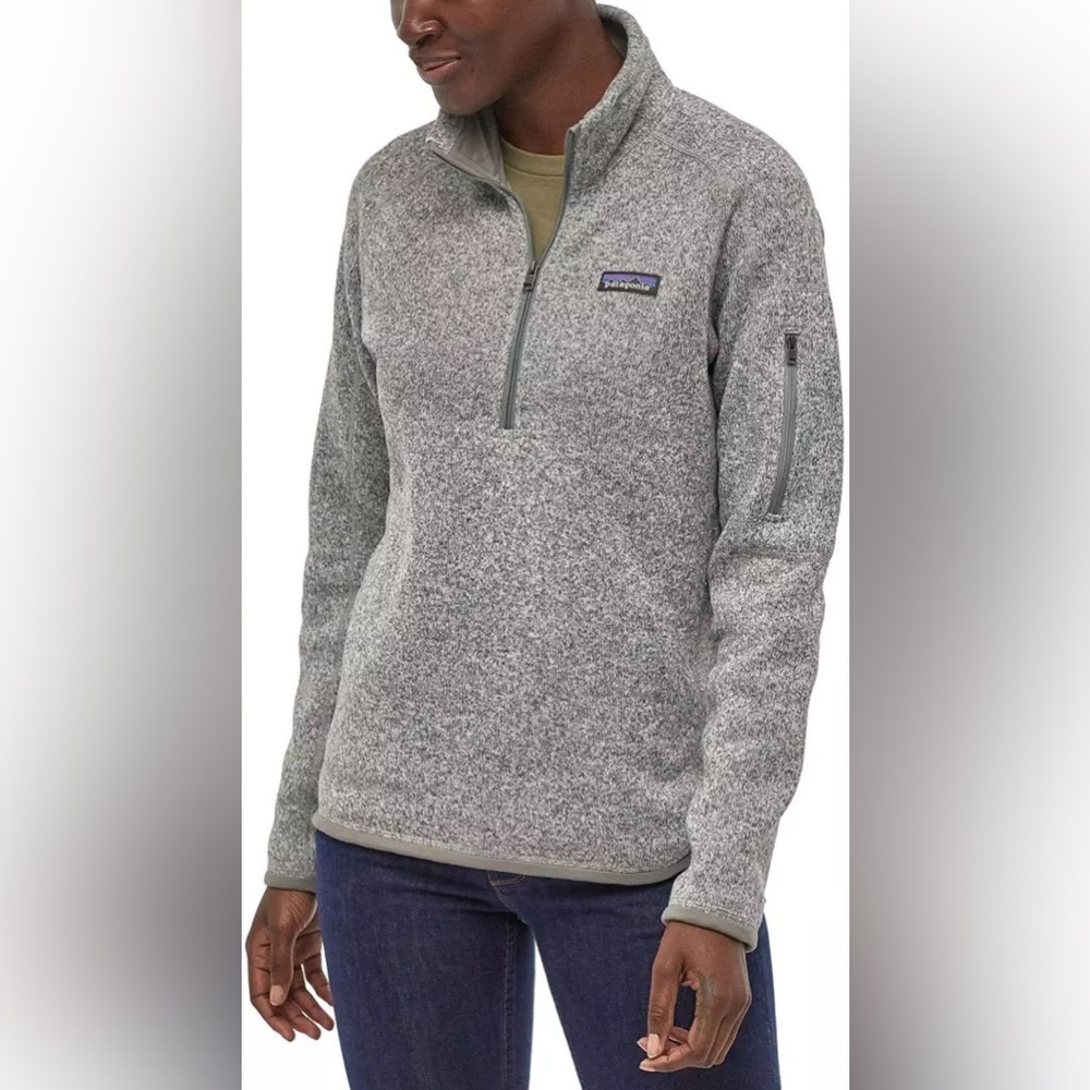 Patagonia Women's Better Sweater 1/4 Zip Pullover - medium